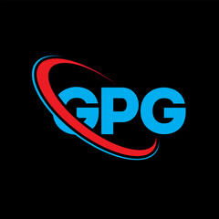 GPG logo. GPG letter. GPG letter logo design. Initials GPG logo linked with circle and uppercase monogram logo. GPG typography for technology, business and real estate brand.