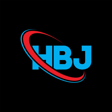 HBJ logo. HBJ letter. HBJ letter logo design. Intitials HBJ logo linked with circle and uppercase monogram logo. HBJ typography for technology, business and real estate brand.