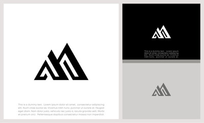 	
Initials M logo design. Initial Letter Logo. Innovative high tech logo template.	
