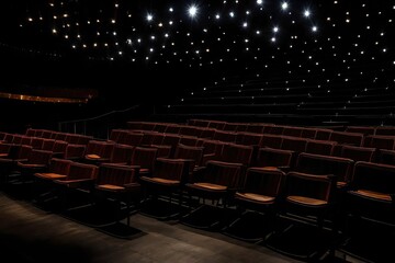 An auditorium where no one is present