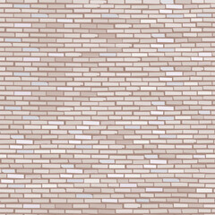Seamless pattern of an old brick wall. Seamless background for decorating walls, interiors and for creating decorative fills