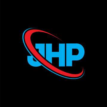 JHP logo. JHP letter. JHP letter logo design. Initials JHP logo linked with circle and uppercase monogram logo. JHP typography for technology, business and real estate brand.