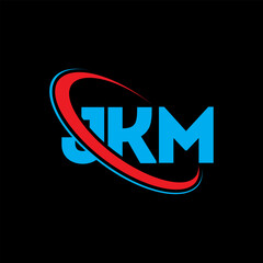 JKM logo. JKM letter. JKM letter logo design. Initials JKM logo linked with circle and uppercase monogram logo. JKM typography for technology, business and real estate brand.
