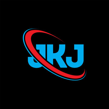 JKJ logo. JKJ letter. JKJ letter logo design. Initials JKJ logo linked with circle and uppercase monogram logo. JKJ typography for technology, business and real estate brand.