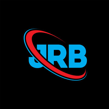 JRB logo. JRB letter. JRB letter logo design. Initials JRB logo linked with circle and uppercase monogram logo. JRB typography for technology, business and real estate brand.