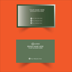 Modern Business Card - Creative and Clean Business Card Template