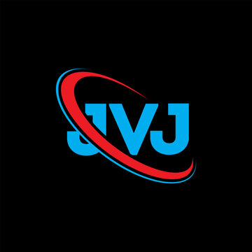 JVJ logo. JVJ letter. JVJ letter logo design. Initials JVJ logo linked with circle and uppercase monogram logo. JVJ typography for technology, business and real estate brand.