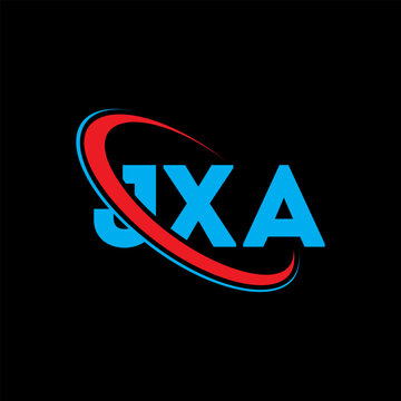 JXA logo. JXA letter. JXA letter logo design. Initials JXA logo linked with circle and uppercase monogram logo. JXA typography for technology, business and real estate brand.