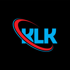 KLK logo. KLK letter. KLK letter logo design. Initials KLK logo linked with circle and uppercase monogram logo. KLK typography for technology, business and real estate brand.