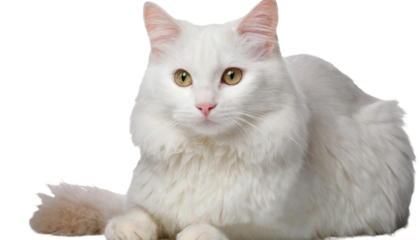 white persian cat