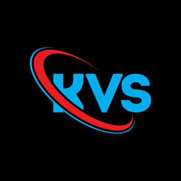 KVS logo. KVS letter. KVS letter logo design. Initials KVS logo linked with circle and uppercase monogram logo. KVS typography for technology, business and real estate brand.
