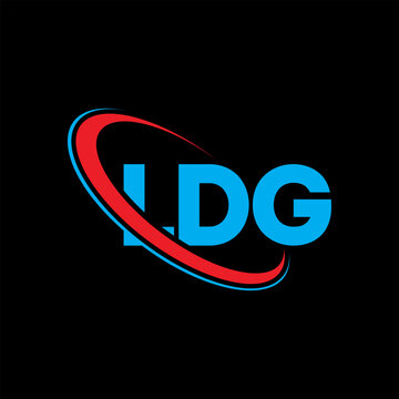 LDG logo. LDG letter. LDG letter logo design. Initials LDG logo linked with circle and uppercase monogram logo. LDG typography for technology, business and real estate brand.