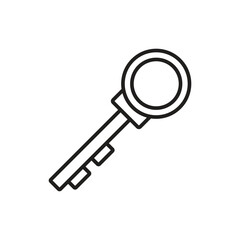 key icon vector