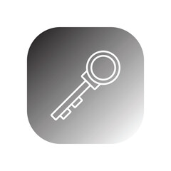 key icon vector