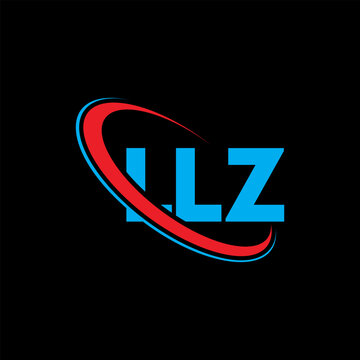 LLZ logo. LLZ letter. LLZ letter logo design. Initials LLZ logo linked with circle and uppercase monogram logo. LLZ typography for technology, business and real estate brand.