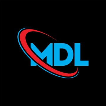 MDL logo. MDL letter. MDL letter logo design. Initials MDL logo linked with circle and uppercase monogram logo. MDL typography for technology, business and real estate brand.