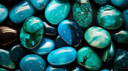 Turquoise Polished Stones