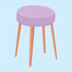 Furniture Cartoon Illustration