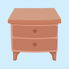 Furniture Cartoon Illustration