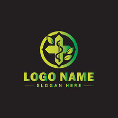 Health logo clinic medical wellness fitness spa yoga sports logo and icon symbol clean flat modern minimalist business logo design editable vector