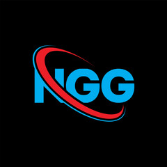 NGG logo. NGG letter. NGG letter logo design. Initials NGG logo linked with circle and uppercase monogram logo. NGG typography for technology, business and real estate brand.