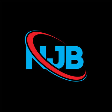 NJB logo. NJB letter. NJB letter logo design. Initials NJB logo linked with circle and uppercase monogram logo. NJB typography for technology, business and real estate brand.