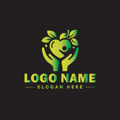 Health logo clinic medical wellness fitness spa yoga sports logo and icon symbol clean flat modern minimalist business logo design editable vector