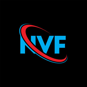 NVF logo. NVF letter. NVF letter logo design. Initials NVF logo linked with circle and uppercase monogram logo. NVF typography for technology, business and real estate brand.