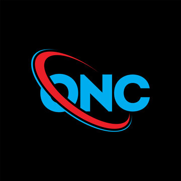 ONC logo. ONC letter. ONC letter logo design. Initials ONC logo linked with circle and uppercase monogram logo. ONC typography for technology, business and real estate brand.