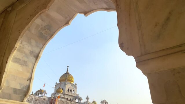 Gurudwara Sri Bangla Sahib located in New Delhi, India