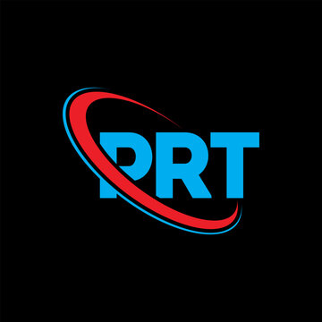 PRT logo. PRT letter. PRT letter logo design. Initials PRT logo linked with circle and uppercase monogram logo. PRT typography for technology, business and real estate brand.