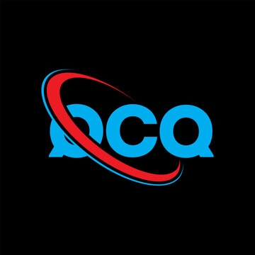 QCQ logo. QCQ letter. QCQ letter logo design. Intitials QCQ logo linked with circle and uppercase monogram logo. QCQ typography for technology, business and real estate brand.
