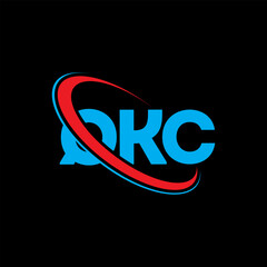 QKC logo. QKC letter. QKC letter logo design. Initials QKC logo linked with circle and uppercase monogram logo. QKC typography for technology, business and real estate brand.