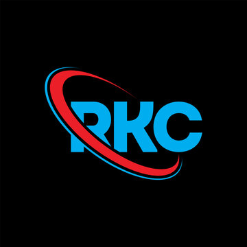 RKC logo. RKC letter. RKC letter logo design. Initials RKC logo linked with circle and uppercase monogram logo. RKC typography for technology, business and real estate brand.