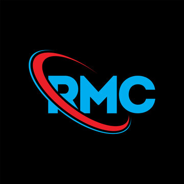 RMC logo. RMC letter. RMC letter logo design. Initials RMC logo linked with circle and uppercase monogram logo. RMC typography for technology, business and real estate brand.
