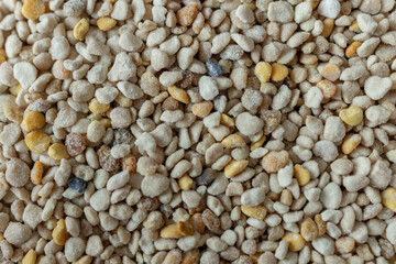 organic bee pollen grains from Brazil. Natural medicine.