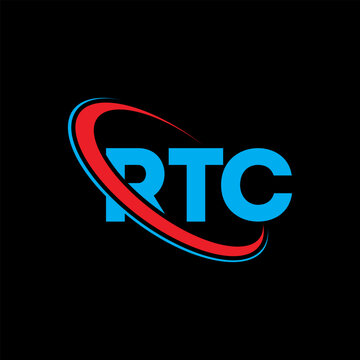 RTC logo. RTC letter. RTC letter logo design. Initials RTC logo linked with circle and uppercase monogram logo. RTC typography for technology, business and real estate brand.