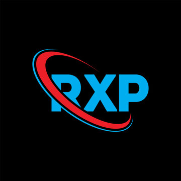 RXP logo. RXP letter. RXP letter logo design. Initials RXP logo linked with circle and uppercase monogram logo. RXP typography for technology, business and real estate brand.