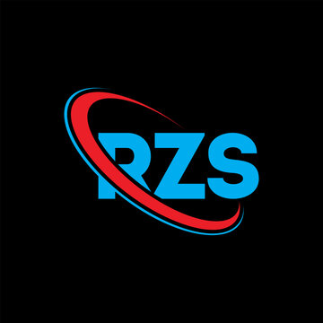 RZS logo. RZS letter. RZS letter logo design. Initials RZS logo linked with circle and uppercase monogram logo. RZS typography for technology, business and real estate brand.