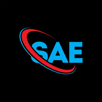 SAE logo. SAE letter. SAE letter logo design. Intitials SAE logo linked with circle and uppercase monogram logo. SAE typography for technology, business and real estate brand.