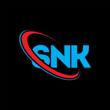 SNK logo. SNK letter. SNK letter logo design. Initials SNK logo linked with circle and uppercase monogram logo. SNK typography for technology, business and real estate brand.