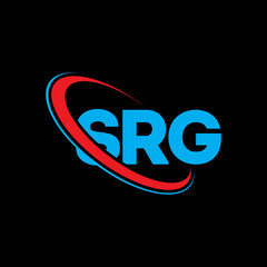 SRG logo. SRG letter. SRG letter logo design. Initials SRG logo linked with circle and uppercase monogram logo. SRG typography for technology, business and real estate brand.