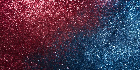 Abstract patriotic red white and blue glitter sparkle background for voting, memorial, labor day and election