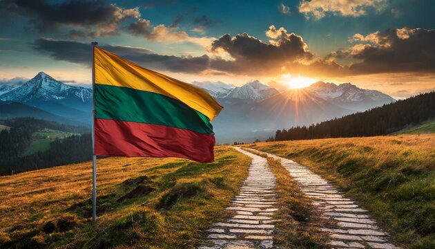 Bandera de Lituania