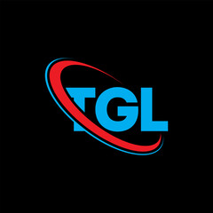TGL logo. TGL letter. TGL letter logo design. Initials TGL logo linked with circle and uppercase monogram logo. TGL typography for technology, business and real estate brand.