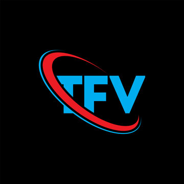 TFV logo. TFV letter. TFV letter logo design. Initials TFV logo linked with circle and uppercase monogram logo. TFV typography for technology, business and real estate brand.