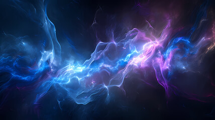 Futuristic and ethereal abstract art background