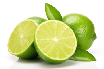 Slice and whole lime