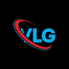 VLG logo. VLG letter. VLG letter logo design. Initials VLG logo linked with circle and uppercase monogram logo. VLG typography for technology, business and real estate brand.