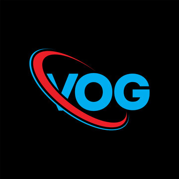 VOG logo. VOG letter. VOG letter logo design. Initials VOG logo linked with circle and uppercase monogram logo. VOG typography for technology, business and real estate brand.